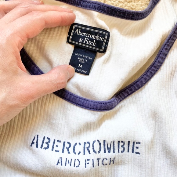 Y2K Vintage Abercrombie and Fitch Tank Top - Picture 2 of 4